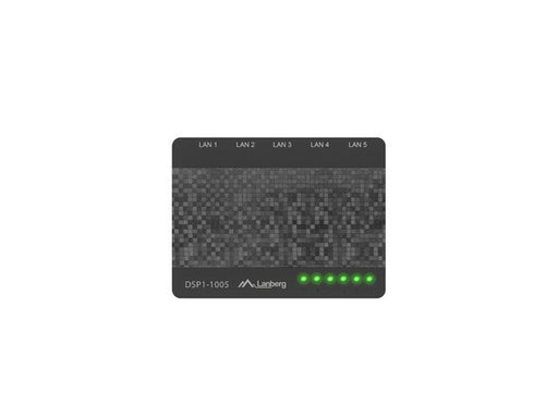 EAN 5901969415698 - Lanberg DSP1-1005 switch No administrado Gigabit Ethernet (10/100/1000) Negro, Gris imagen 2