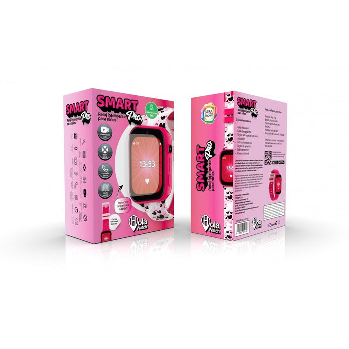 Hola Watch Smart Pro Rosa Smartwatch Para Niños 1.83" 4g