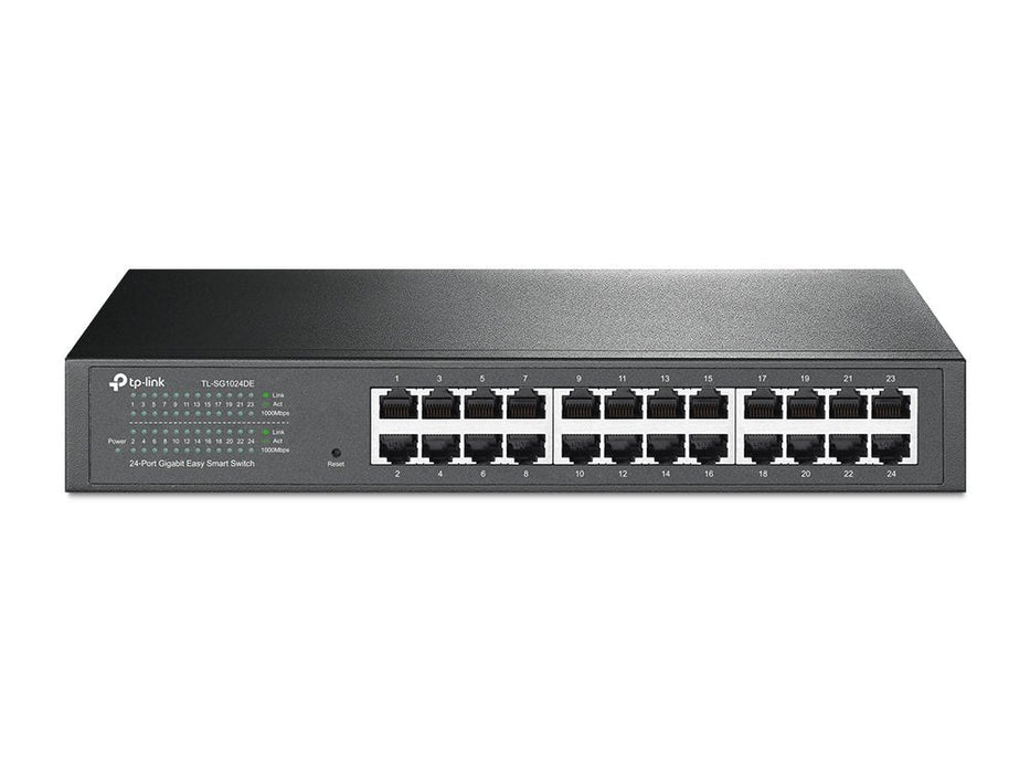 EAN 0845973021245 - TP-Link TL-SG1024DE Gestionado L2 Gigabit Ethernet (10/100/1000) 1U Negro imagen 1