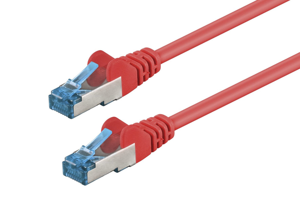 Patch Cable Sftp/Pimf/Lsoh  0.25m - Cat6a 500mhz - Red