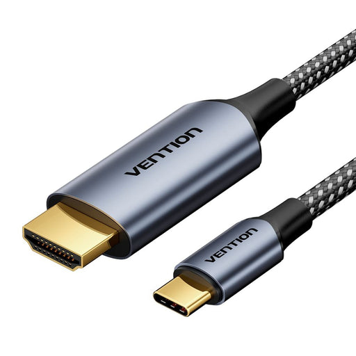 EAN 6922794785595 - Vention CRHHF adaptador de cable de vídeo 1 m USB Tipo C HDMI Gris imagen 1