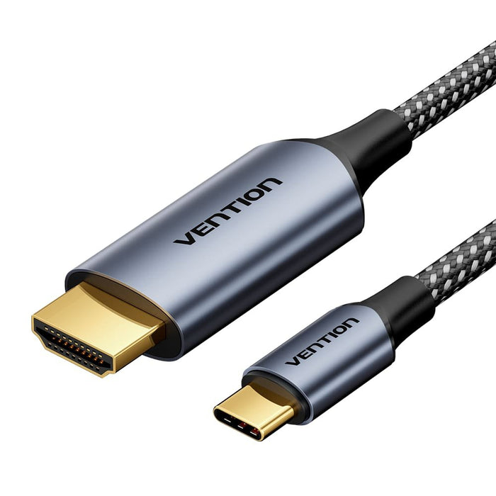 EAN 6922794785595 - Vention CRHHF adaptador de cable de vídeo 1 m USB Tipo C HDMI Gris imagen 1