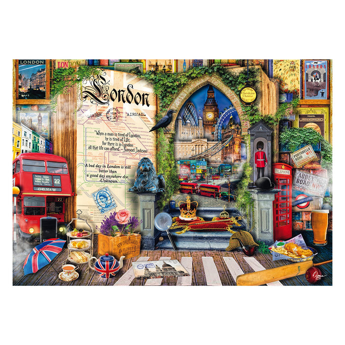 EAN 4001504586065 - Schmidt® Spiele 58606 puzzle Puzzle rompecabezas 1000 pieza(s) Ciudad imagen 1