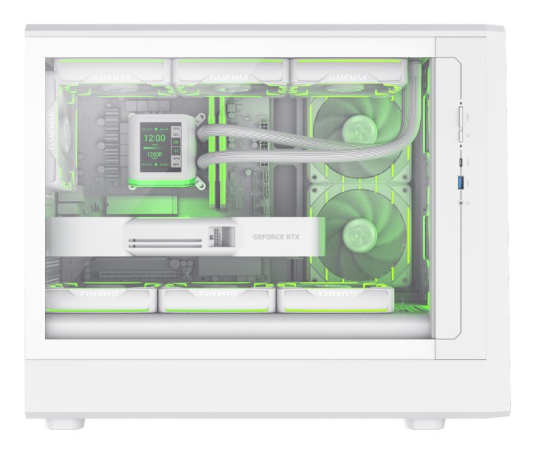 Caja Pc Gamemax  Case  Claw 360 Wh  M-Atx