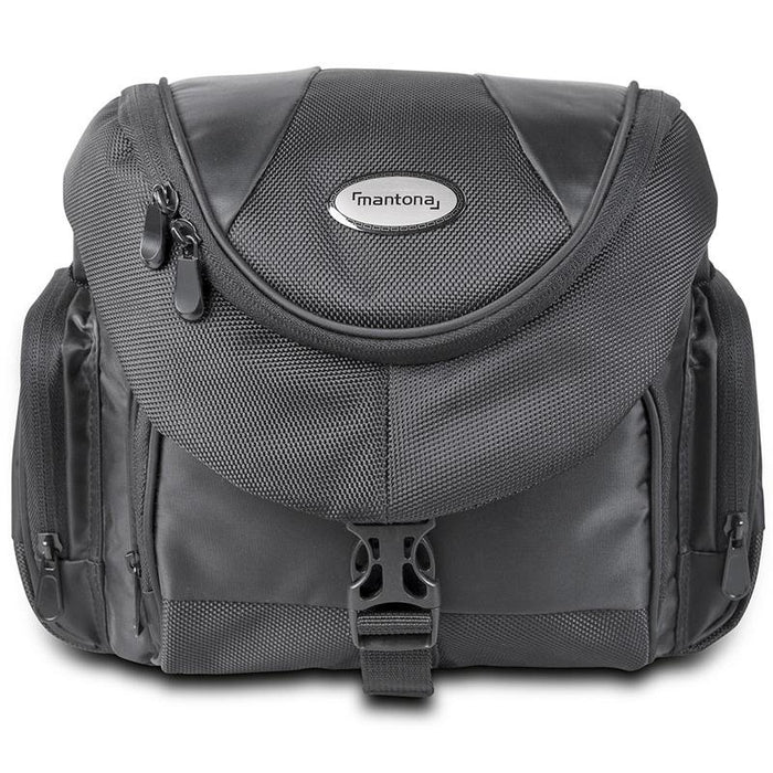 EAN 4260191240708 - Mantona 17936 estuche para cámara fotográfica Cubierta de hombro Negro imagen 2