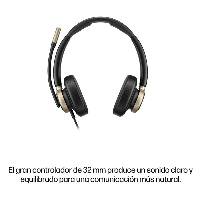 EAN 0199251821936 - HP Poly Mission 825 Stereo USB Wired Headset Alámbrico Diadema Llamadas/Música USB Type-C / USB Type-A Ne imagen 8