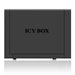 EAN 4250078186755 - ICY BOX IB-RD3620SU3 unidad de disco multiple 0 TB Escritorio Negro imagen 7