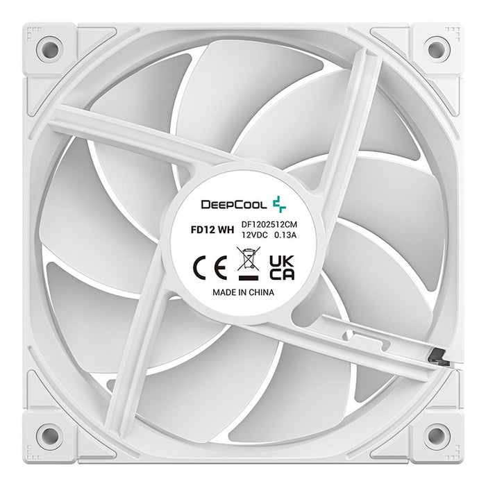 EAN 6933412710943 - DeepCool FD12 WH-3 IN 1 Carcasa del ordenador Ventilador 12 cm Blanco 3 pieza(s) imagen 4