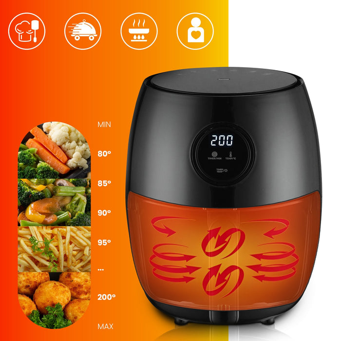 Extralink Smart Life Air Fryer 2l Eu Sj-200