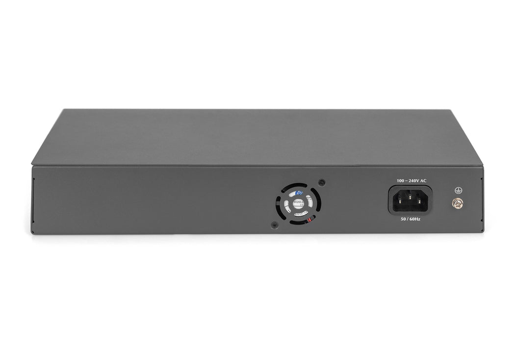 EAN 4016032485049 - Digitus DN-95356 switch Gigabit Ethernet (10/100/1000) Energía sobre Ethernet (PoE) 1U Negro imagen 4