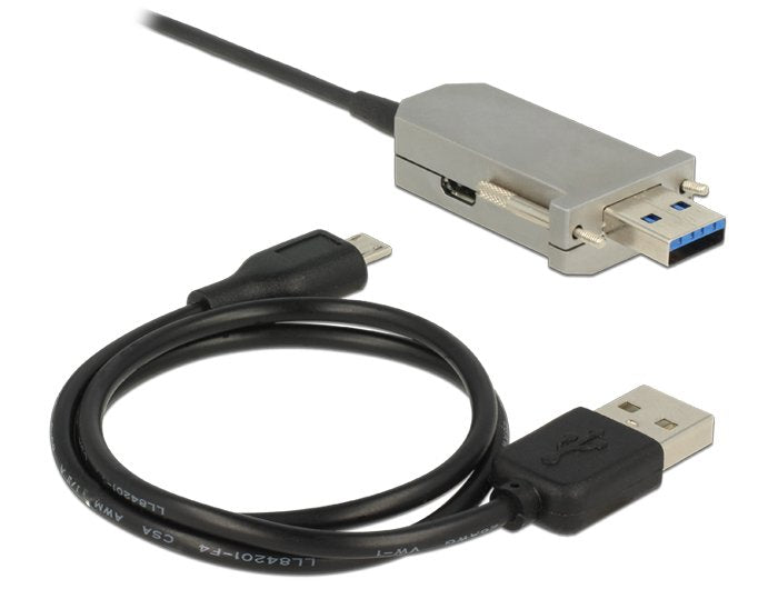 Delock 83740 Cable Óptico Activo Usb 5 Gbps-A Macho > Usb 5 Gbps-A Hembra 50 M