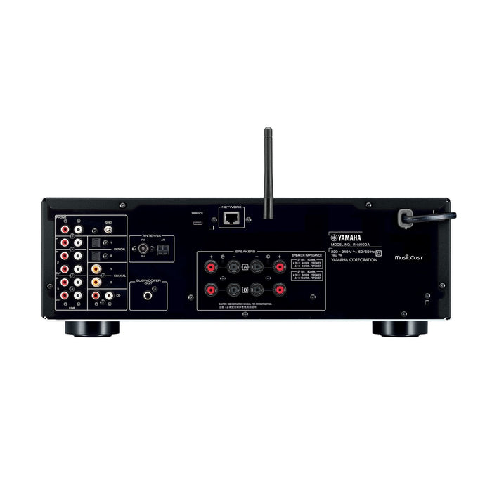 Yamaha Av-Receiver Avreceiver R-N600a Rn600a Negro Negro (R-N600a (Rn600a Blb)