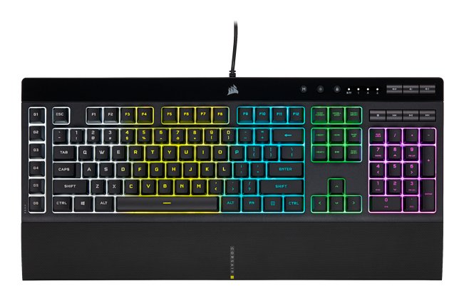 Teclado Gamer Corsair K55 Pro Rgb (Negro)