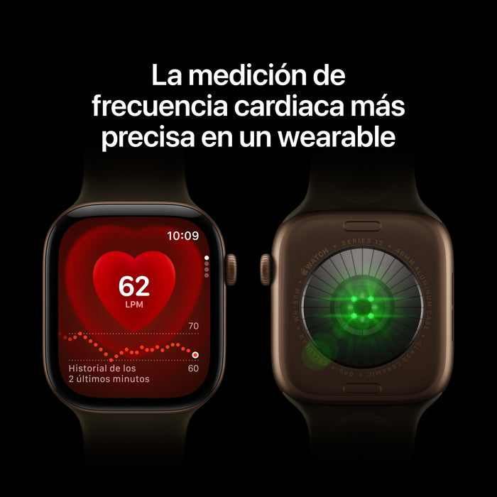 Apple Watch Series 12 Gps + Cellular 46mm Radiant Gold Titanium Case With Radiant Gold Milanese Loop - M/L