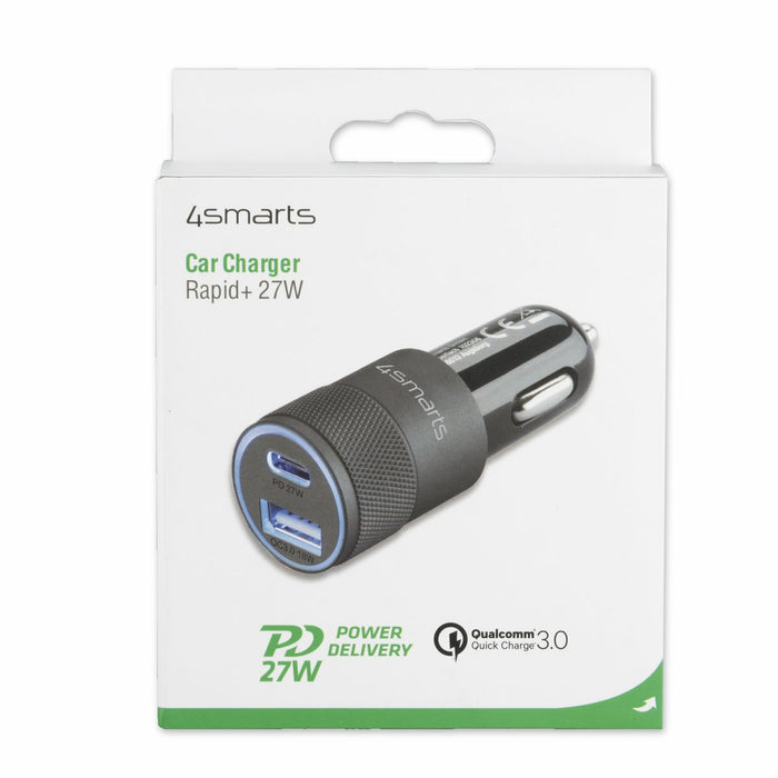 EAN 4250774953293 - 4smarts 464448 cargador de dispositivo móvil Universal Negro Encendedor de cigarrillos Auto imagen 3