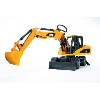 EAN 4001702024451 - BRUDER CAT Wheel excavator imagen 3
