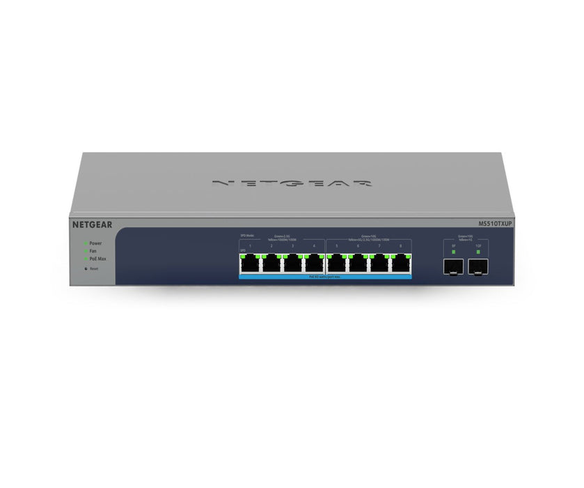 Ms510txup 8-Port Poe++ +  2xsfp+