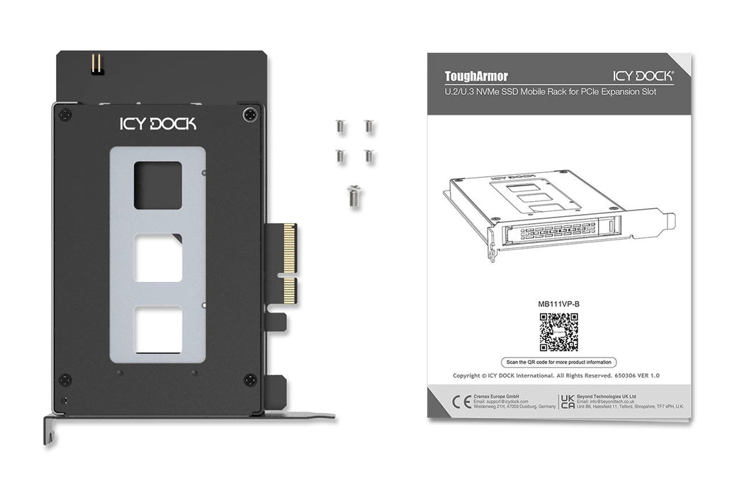EAN 4713227445979 - Icy Dock MB111VP-B caja para disco duro externo Caja externa para unidad de estado sólido (SSD) Negro 2.5 imagen 8