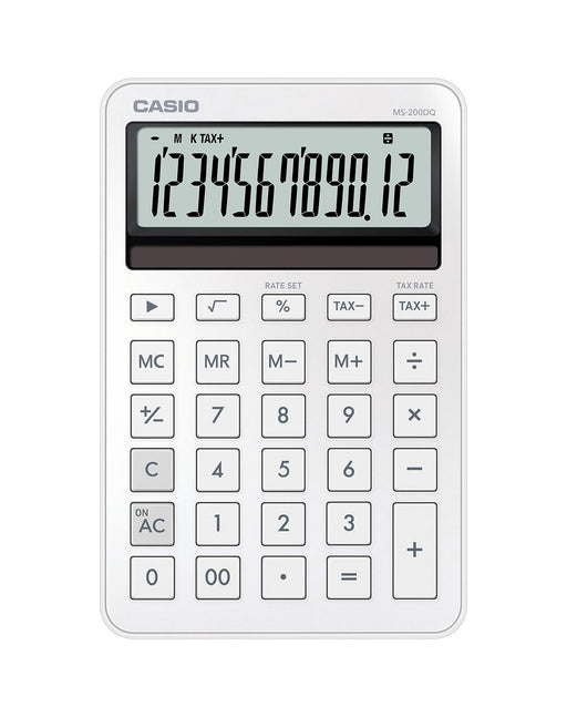 EAN 4549526621031 - Casio MS-200DQ calculadora Escritorio Calculadora básica Blanco imagen 1