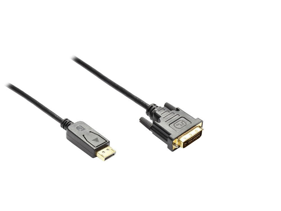 Good Connections Cable Dp-St.-Dvi-D 24+1-St. Schwarz 3m
