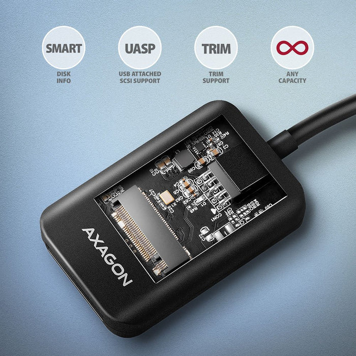 EAN 8595247908230 - Axagon Nicht kategorisiert tarjeta y adaptador de interfaz M.2, SATA imagen 4