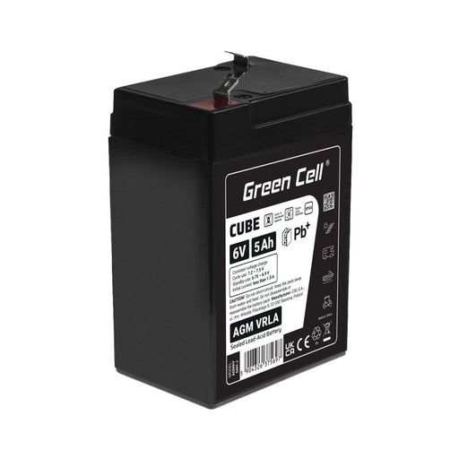 EAN 5904326375697 - Green Cell AGM6V5AH-J batería para sistema ups Sealed Lead Acid (VRLA) 6 V 5 Ah imagen 1