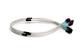 EAN 0672042012015 - Supermicro IPASS to 4 SATA Cross-over Cable, 50cm, Pb-free cable de SATA 0,5 m Plata imagen 1