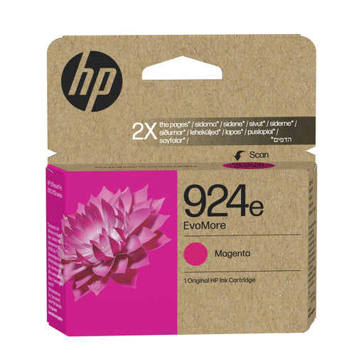 EAN 0199764687463 - HP 924e EvoMore Magenta Original Ink Cartridge cartucho de tinta 1 pieza(s) Alto rendimiento (XL) imagen 1