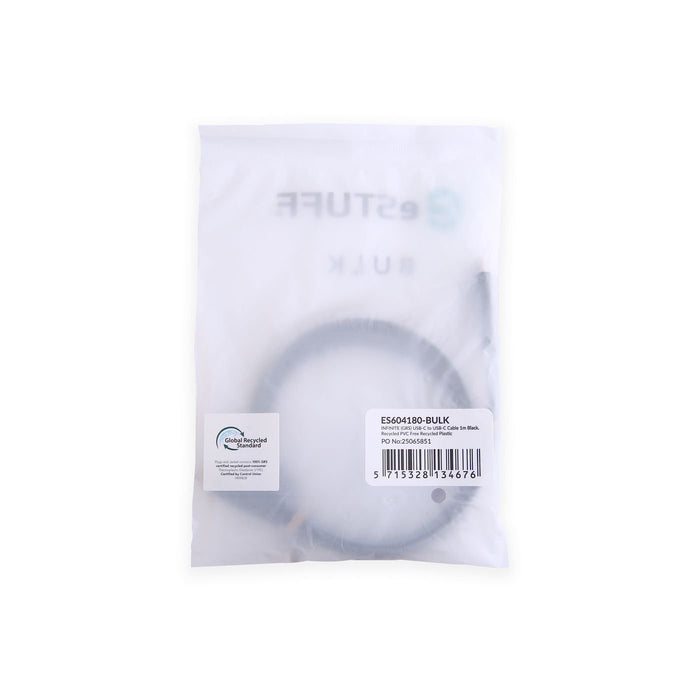 EAN 5715328134676 - eSTUFF ES604180-BULK cable USB USB 2.0 1 m USB C 60 W Negro imagen 3