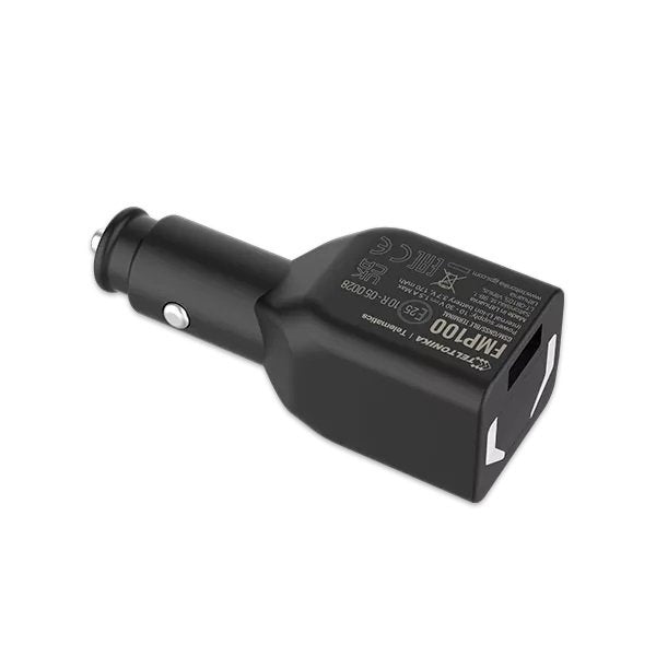Teltonika Fmp100 Plug And Play Tracker With Gnss, Gsm, Bluetooth,  Cigarette Lighter Power Connector