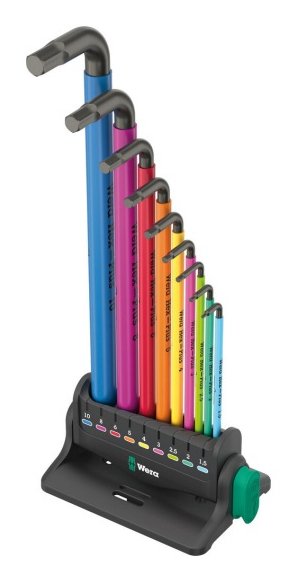 EAN 4013288230294 - Wera 05133165001 llave hexagonal Juego de llaves allen Métrico 9 pieza(s) imagen 1