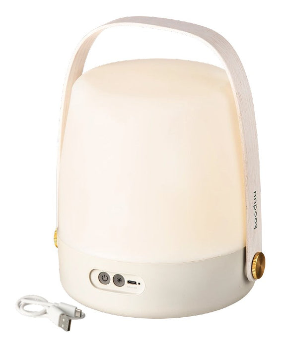 Lampa Przenosna Akumulatorowa Lite-Up Bezowa