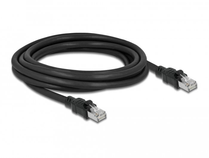 Delock Netzwerkcable Rj45 Cat.6a F Utp Mit Innerem Metallmantel 3 M