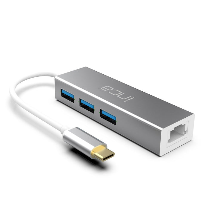 EAN 8681949014260 - Inca ITPC-3T hub de interfaz USB 3.2 Gen 1 (3.1 Gen 1) Type-A Aluminio imagen 1