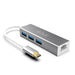 EAN 8681949014260 - Inca ITPC-3T hub de interfaz USB 3.2 Gen 1 (3.1 Gen 1) Type-A Aluminio imagen 1