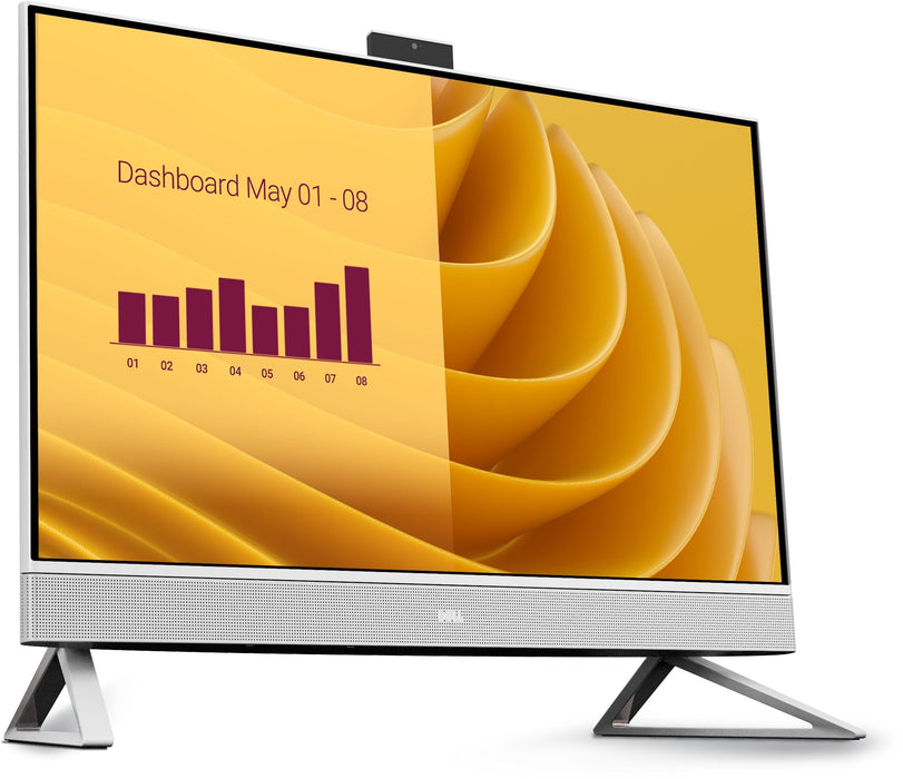 Pc Aio Dell Ec27250 Core 7-150u 16gb 512gb 27"Fhd W11p Blanco