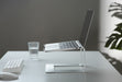 EAN 8716309127745 - Gembird NBS-D1-01 soporte para ordenador portátil Aluminio, Plata 39,6 cm (15.6") imagen 8