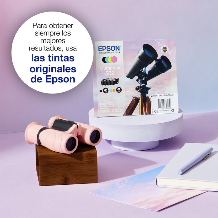 EAN 8715946653259 - Epson 502 XL cartucho de tóner 1 pieza(s) Compatible Negro, Cian, Magenta, Amarillo imagen 3