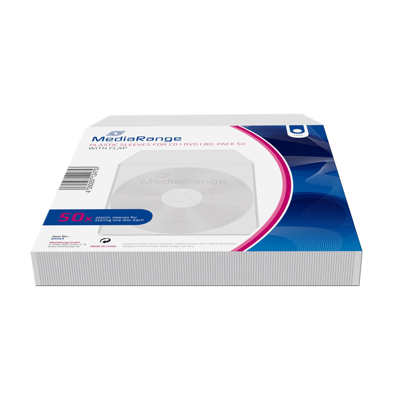 Fundas y estuches CD/DVD/BR