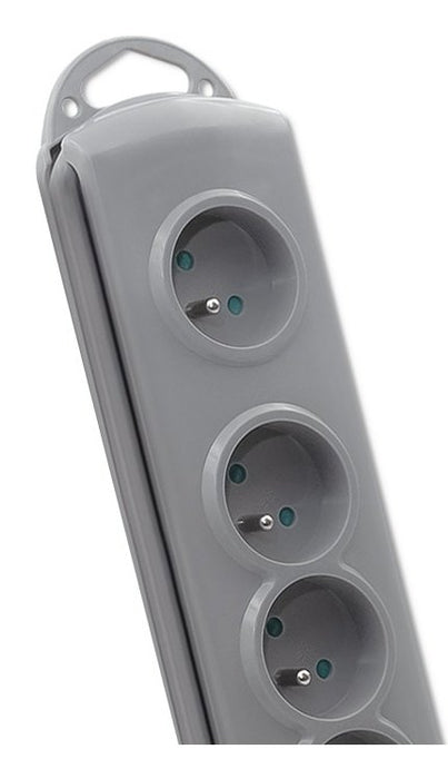 EAN 5901878501994 - Qoltec 50199 base múltiple 5 m 6 salidas AC Interior Gris imagen 6