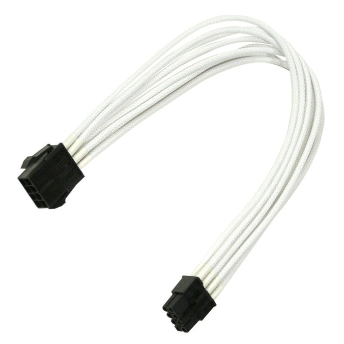 Cable Nanoxia Extensión Pci-E De 8 Pines, 30 Cm, Sencillo, Blanco