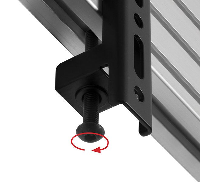 B-Tech Montageschienen -70kg Vesa 200 Para Bt8390 2 Stück Negro