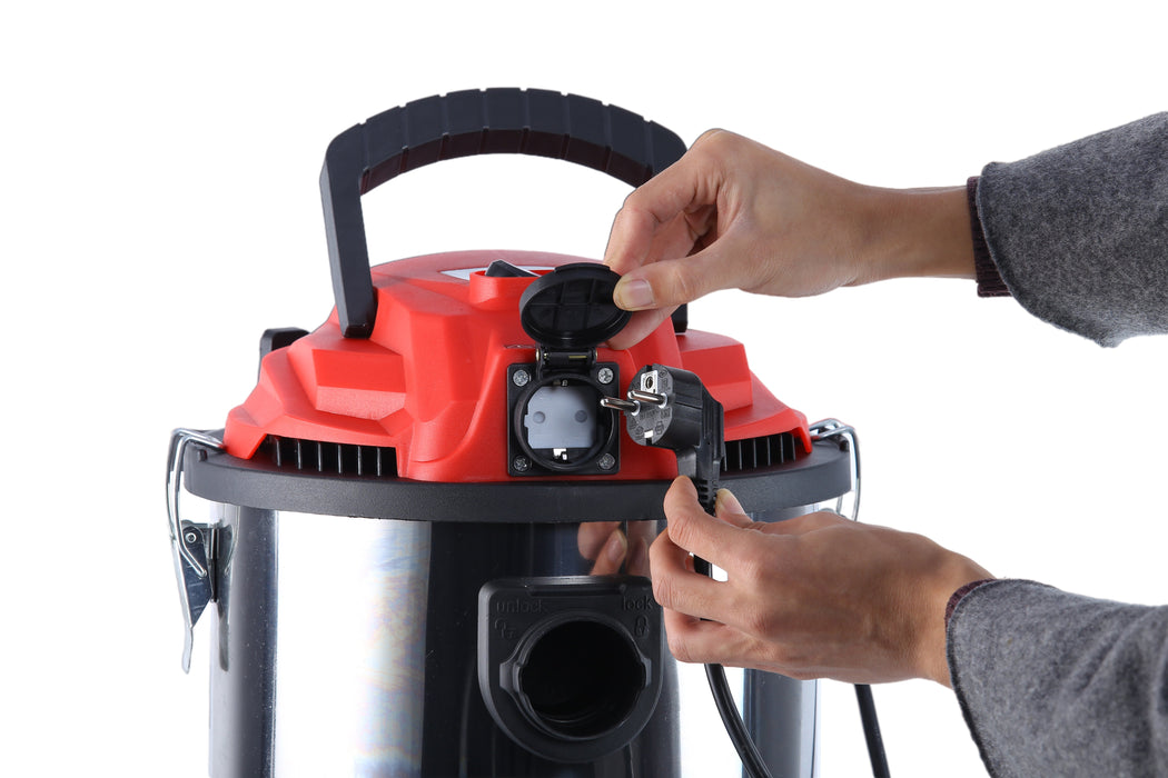 EAN 5902934839907 - Camry Premium CR 7045 extractor de polvo Negro, Rojo, Acero inoxidable 25 L 3400 W imagen 16