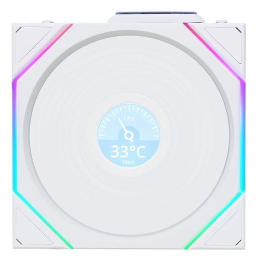 EAN 4718466017260 - Lian Li Uni Fan TL120 LCD Wireless Carcasa del ordenador Ventilador 12 cm Blanco 1 pieza(s) imagen 1