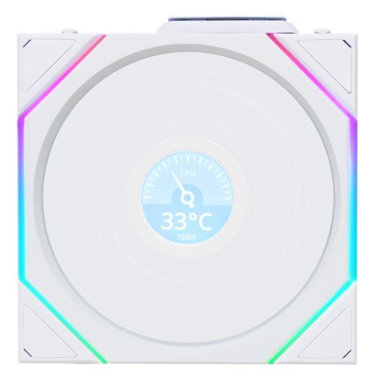 EAN 4718466017260 - Lian Li Uni Fan TL120 LCD Wireless Carcasa del ordenador Ventilador 12 cm Blanco 1 pieza(s) imagen 1