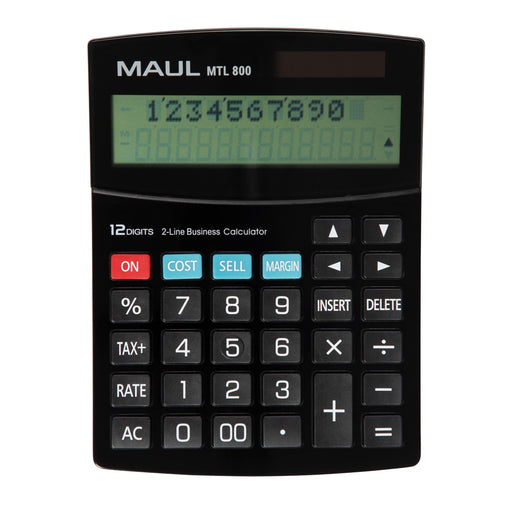 EAN 4002390085595 - MAUL MTL 800 calculadora Escritorio Pantalla de calculadora Negro imagen 1