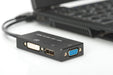 EAN 4016032433866 - Digitus AK-330403-002-S adaptador de cable de vídeo 0,2 m HDMI tipo A (Estándar) DVI-D Negro imagen 2