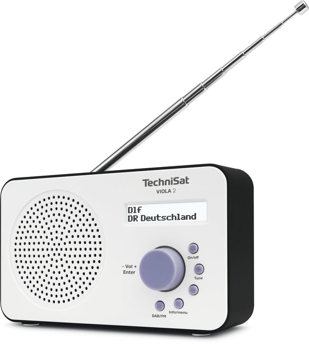Technisat Viola 2 Weiss/Schwarz