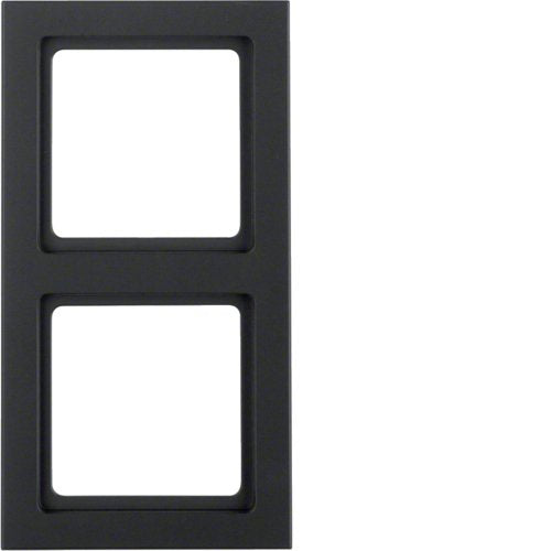 Berker 10126096 Rahmen Q.3 Anthrazit, Samt