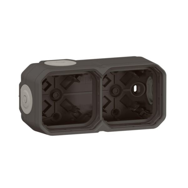 Legrand 069602l Plexo New 2fach Gehuse Waagerecht Senkrecht Ap Ip44 Anthrazit